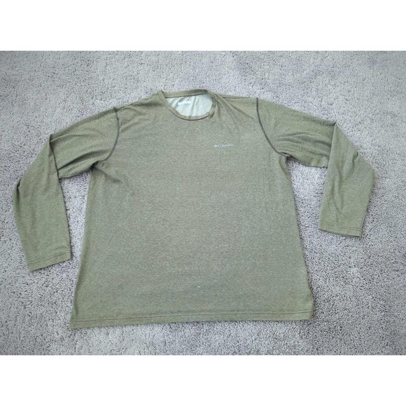 Columbia Other - Columbia T Shirt Mens XL Heather Brown Performance Crewneck Athletic